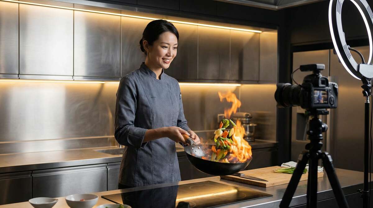 17c一起草美食视频制作